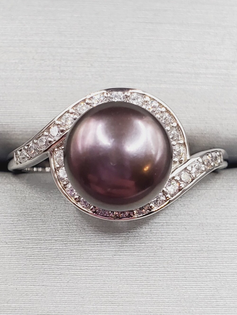 Freshwater Peacock Pearl Ring - 925 Sterling Silver